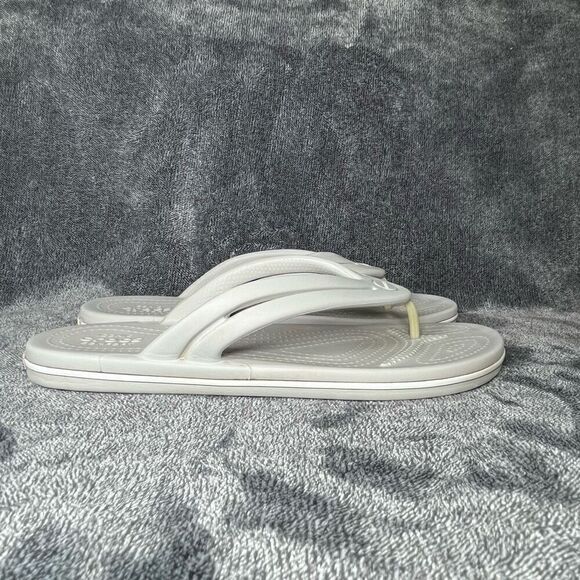 🩵 Crocs Comfort Flip Flops - W10 - Picture 1 of 8